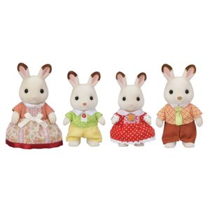 Sylvanian Families Chocolate Rabbit Family 2024 Version